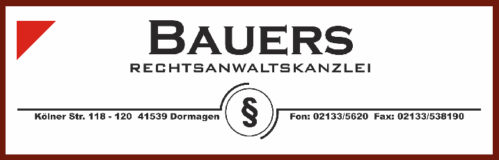 Rechtsanwalt   Martin Bauers