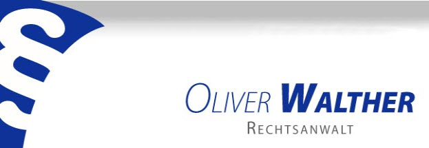 Rechtsanwalt   Oliver Walther