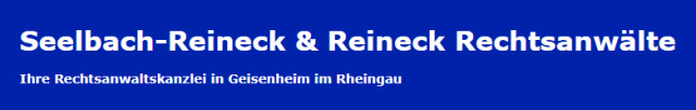 Rechtsanwältin   Barbara Seelbach-Reineck