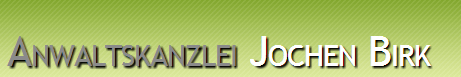 Rechtsanwalt Jochen Birk