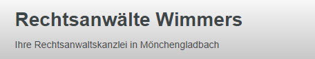 Rechtsanwälte Wimmers Rechtsanwälte