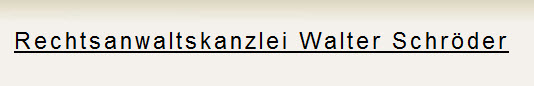Kanzlei Walter Schröder
