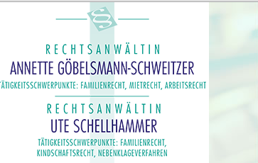 Rechtsanwältin Annette Göbelsmann-Schweitzer