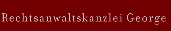 Rechtsanwaltskanzlei George-Jakubowski