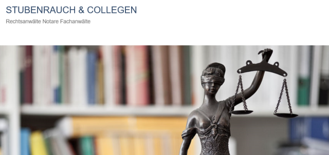 STUBENRAUCH & COLLEGEN Rechtsanwälte Notare Fachanwälte